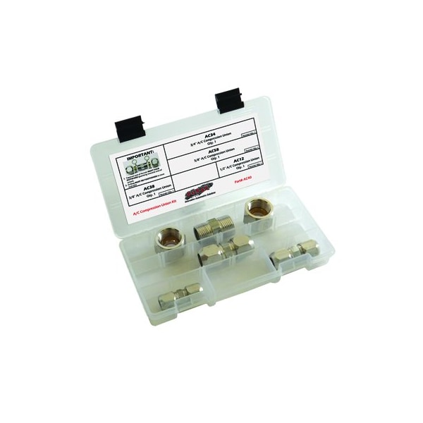 S.U.R. & R. Auto Parts A/C COMP UNION KIT (1) SRRAC40 - main